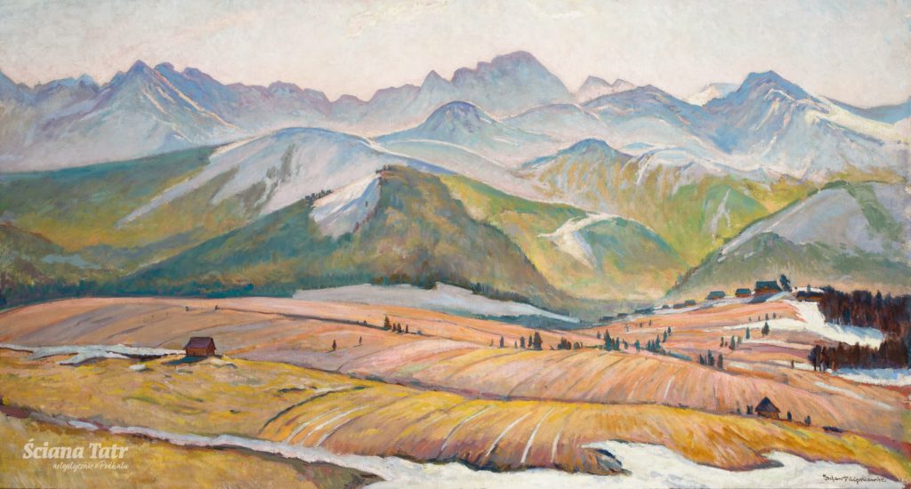 Stefan Filipkiewicz, Panorama Tatr, ok. 1916 - 1924, Muzeum Narodowe w Warszawie