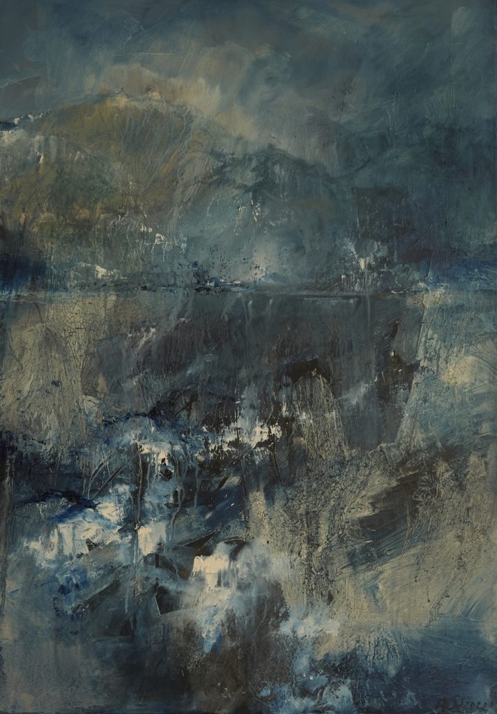 Wolniaczyk Anna, Morskie Oko 2, 2022, olej, płótno, 100x70 cm