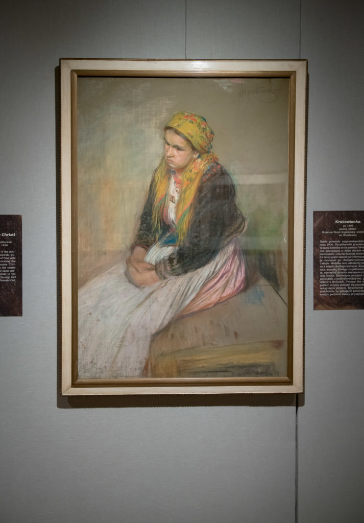 zdjęcie z wernisażu wystawy "Wyczółkowski Odnaleziony",materiały Muzeum Ziemii Kujawskiej i Dobrzyńskiej we Włocławku