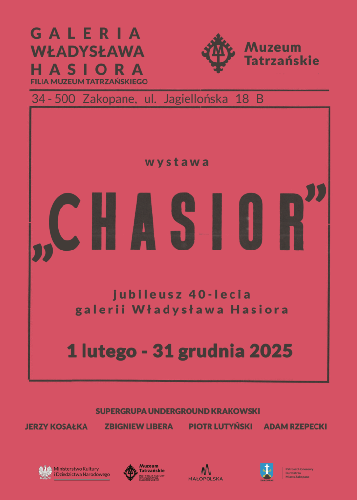 Wystawa „Chasior” w Galerii Władysława Hasiora