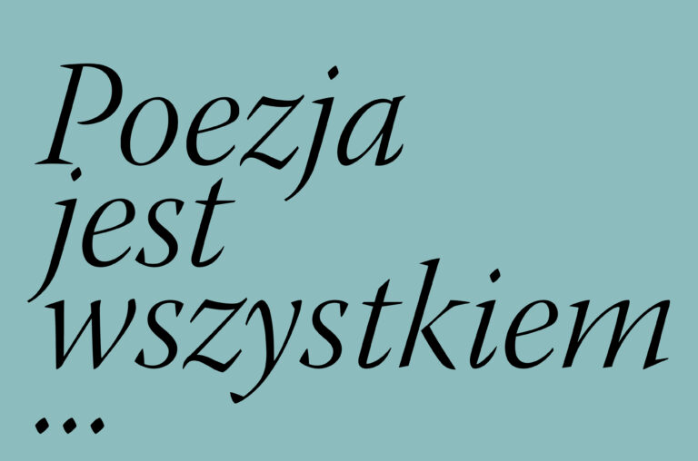 Wystawa „Poezja jest wszystkiem…”