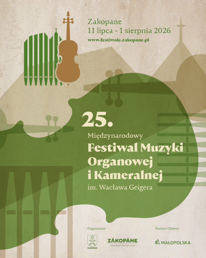 Fundacja Ściana Tatr patronem medialnym 25. Międzynarodowego Festiwalu Muzyki Organowej i Kameralnej im. Wacława Geigera