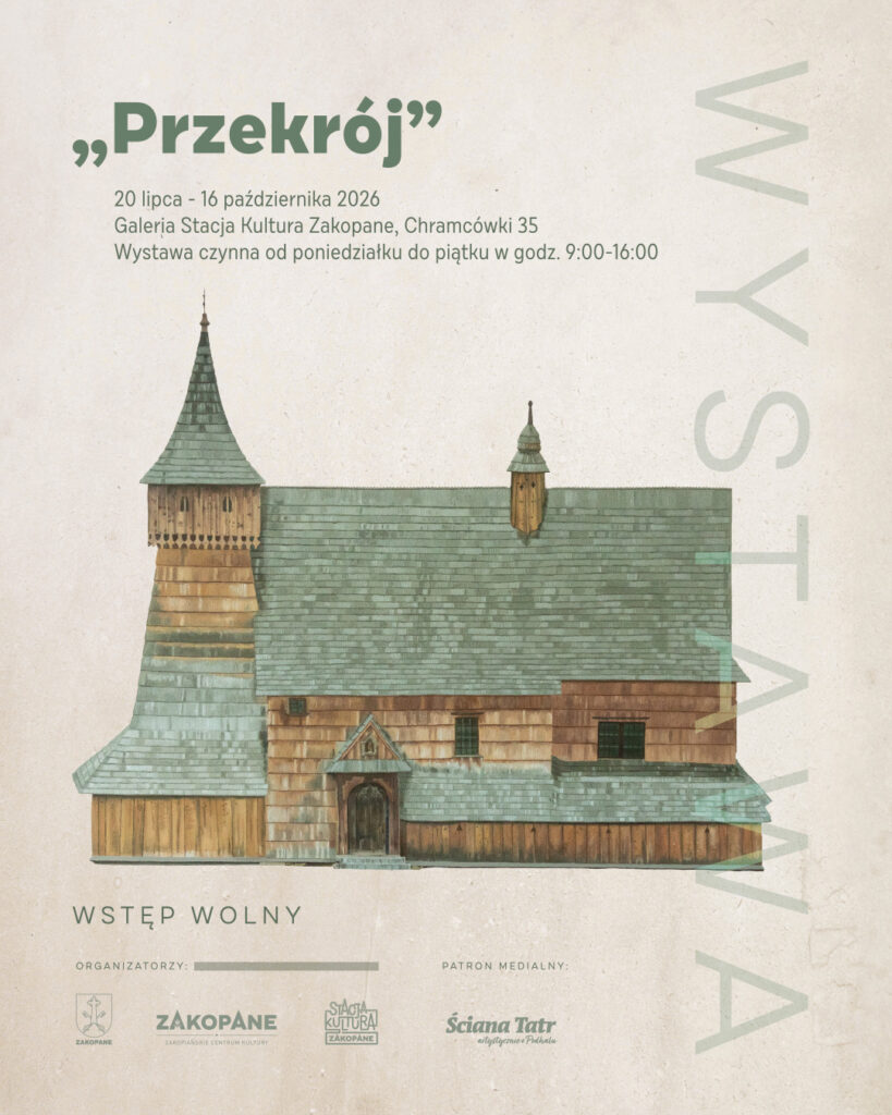 Fundacja Ściana Tatr patronem medialnym wystawy „Przekrój” Pawła Młynarczyka